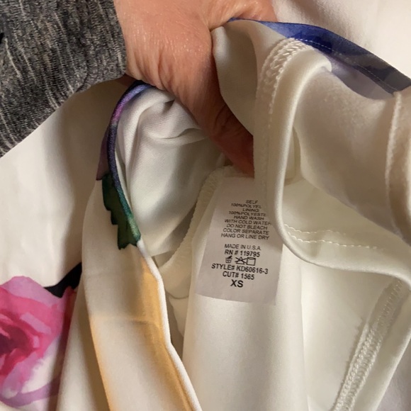 floral print shift dress - Picture 5 of 5